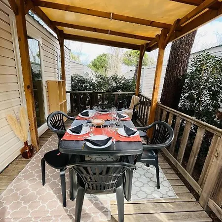 Camping Elysee - Mobile-home Le Jungle'home Le Grau-du-Roi