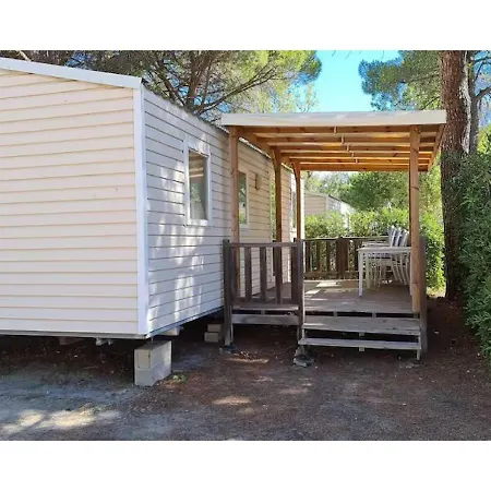 Campsite Camping Elysee - Mobile-home Le Jungle'home Le Grau-du-Roi